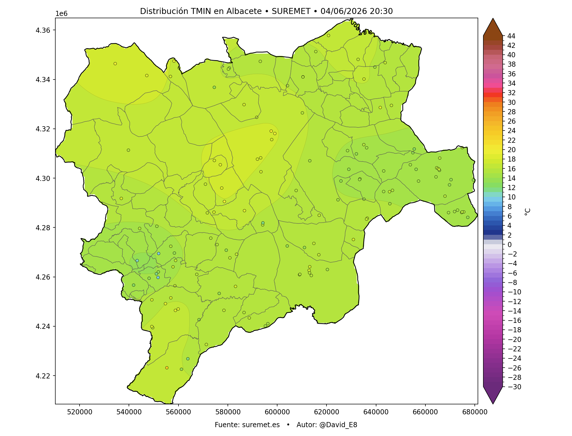 Tmin Albacete